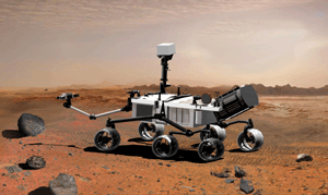 Diso del futuro vehculo Mars Science Laboratory de la NASA. (Foto: NASA/JPL-Caltech)