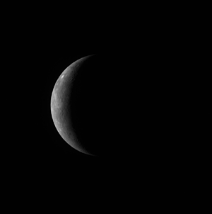 Imagen de Mercurio tomada por el 'Messenger'. (Foto: NASA)