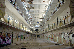 Imagen de archivo del interior de una de las galeras del centro penitenciario. (Foto: Begoa Rivas)