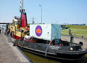 Un barco de la organizacin 'Women on Waves' en Holanda. (Foto: 'Women on Waves'.