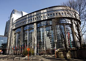 Sede del Parlamento Europeo en Bruselas (Foto: www.ue2008.fr)