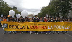 Cabecera de la manifestacin madrilea. (Foto: EFE | Mondelo)