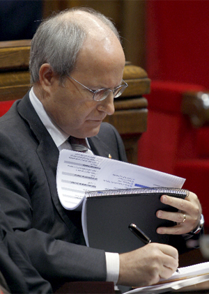 El presidente de la Generalitat, Jos Montilla. (Foto: EFE)