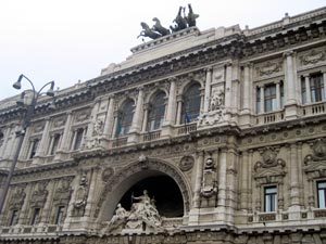Sede de la Corte Suprema di Cassazione en Roma.