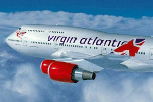 Un vuelo experimental de la compaa Virgin con biocombustible. (Foto: Virgin)