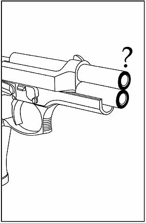 Ilustracin de una pistola. (S. MACKAOUI)
