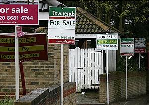 Venta de casas en Londres. (Foto: AP)
