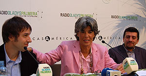 La presentacin de la emisora en Madrid, el pasado viernes, en la Casa de Amrica.