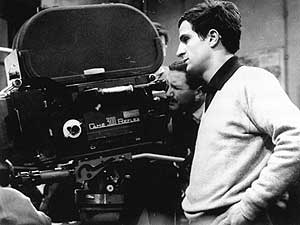 Truffaut en un momento del rodaje de 'Los 400 golpes'.