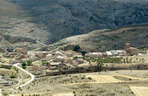 Vista general de Caracena, Soria. (Foto:ICAL)