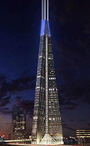La torre Rusia iba a ser el edificio ms alto del continente europeo. (Foto: ELMUNDO.ES)