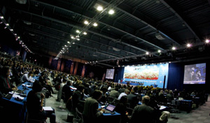 Jornada inaugural de la cumbre del clima en Poznan (Polonia). (Foto: Reuters)