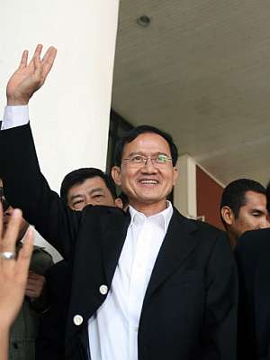 El ex primer ministro de Tailandia Somchai Wongsawat. (Foto: AFP)
