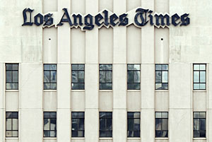 La sede de Los Angeles Times. (Foto: AP)