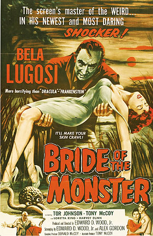 Póster promocional de 'La novia del monstruo'.