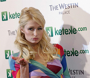 Paris Hilton ha venido a España a presentar Keteke, la red social de Telefónica... mucho 'marketing' y pocas nueces. (Foto: Sergio Pérez)