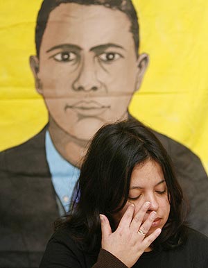 Patricia da Silva Armani, prima del asesinado, tras conocer el veredicto. (Foto: REUTERS)