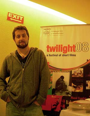 Carlos Izquierdo, uno de los responsables del festival Twilight. (Foto: M.A. Gayo)