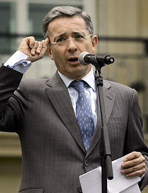 lvaro Uribe. (Foto: AP)