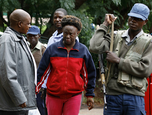 Jestina Mukoko, el pasado da 24 en Harare. (Foto: AFP)