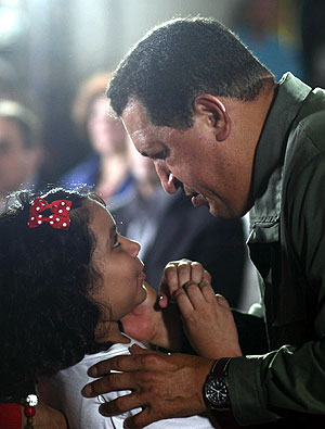 Hugo Chvez, en un acto reciente. (Foto: EFE)
