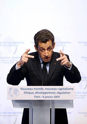 El presidente francés, Nicolas Sarkozy. (Foto: EFE)