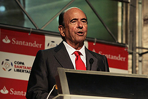 Emilio Botn, presidente del Santander. (FOTO: REUTERS)