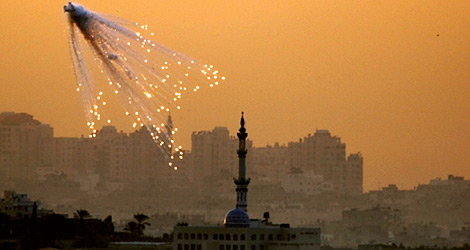 Ataque israelí sobre Gaza. (Foto: Reuters)