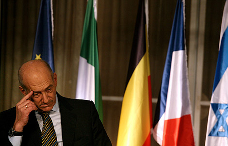 El primer ministro israelí, Ehud Olmert. | AFP