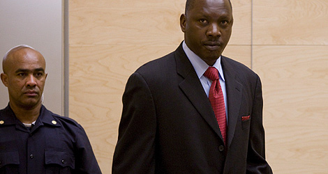 Thomas Lubanga a su llegada a la CPI | EFE