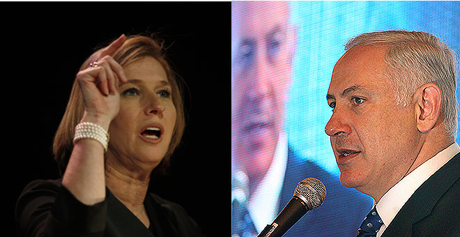 Livni y Netanyahu. | Reuters | AP