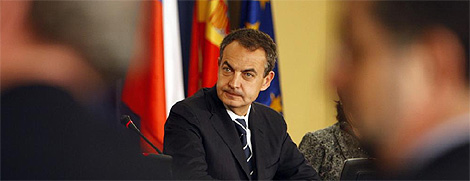 El presidente del Gobierno, Jos Luis Rodrguez Zapatero. (Foto: Sergio Gonzlez)