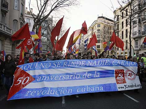 La manifestación recorrió las calles del centro de Madrid | Efe