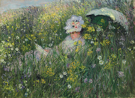 'Dans la prairie', obra de Claude Monet de 1876. | AFP