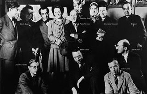 El elenco que particip en 'El deseo atrapado por la cola' en 1941. | Crculo de Bellas Artes