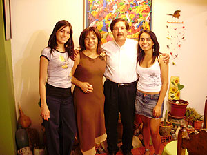 La familia Gajardo Herrera. (Foto: W. F.)