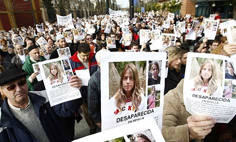 Manifestacin de apoyo en Sevilla a la familia de Marta del Castillo. | Reuters