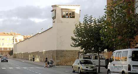 Fachada exterior del centro penitenciario de Soria. | V. Guisande