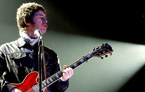 Noel Gallagher, durante el concierto de Oasis hace unos das en Madrid. | EFE