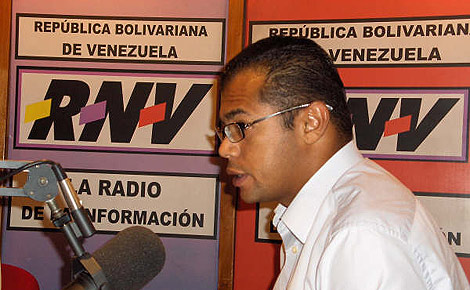 El periodista Ricardo Durn en RNV.