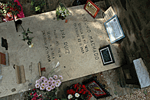 La tumba de Machado y su madre. | S. T.