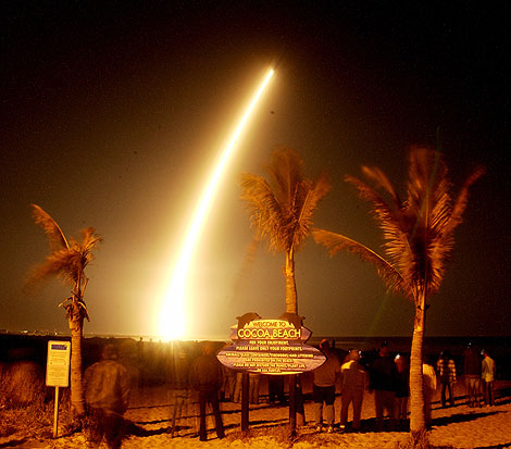 Momento del lanzamiento del cohete. | Ap