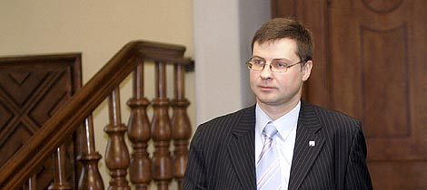 El nuevo primer ministro, Valdis Dombrovskis. | Efe