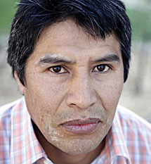 Juan, boliviano de 40 aos. | Sergio Enrquez