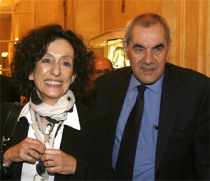 Mercedes Cabrera junto a Ernest Maragall (Foto: Bega Rivas)