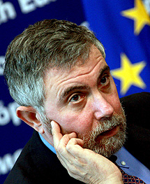 Krugman durante su encuentro con periodistas. | EFE