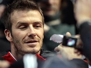David Beckham. | Reuters
