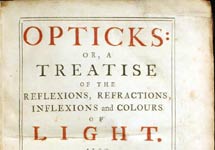 'Opticks' (1704).