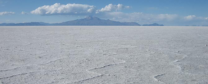 Imagen del Salar de Uyuni. (Foto: Pablo Barbieri)