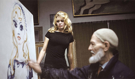 El pintor Van Dongen retrata a la actriz Brigitte Bardot. (Foto: 'Paris Match')